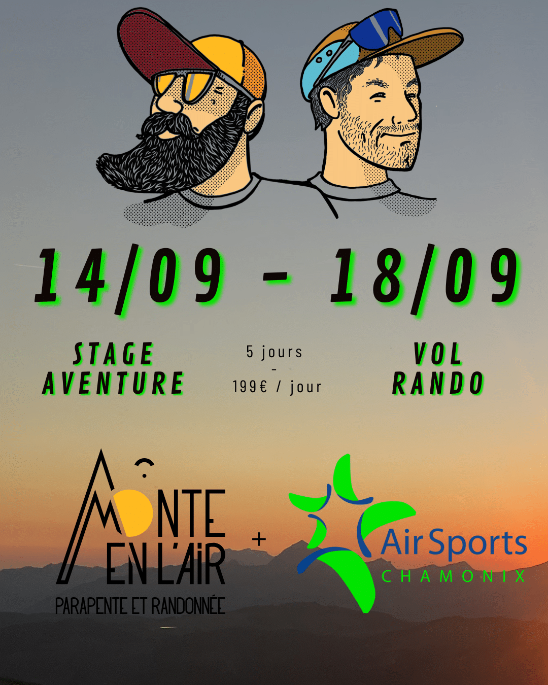 IG 14-18 sept stage vol rando chamonix